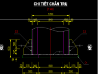 Bản vẽ thi công cầu vượt thép