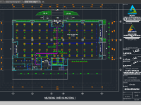 Bản vẽ thi công kết cấu,điện, điều hòa, thông tin liên lạc trung tâm thương mại Vĩnh Niệm - Hải Phòng - 2019