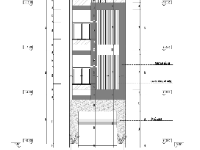 Bản vẽ thi công nhà phố 4.5x20m (3 tầng 1 tum ) đầy đủ kiến trúc - điện nước - kết cấu