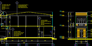 Bản vẽ,Bản vẽ nhà phố,Bản vẽ autocad,nhà mặt phố