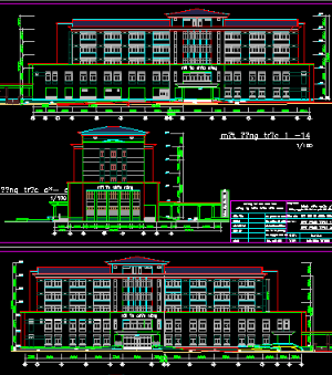 Bản vẽ thiết kế bệnh viện Quân y 17 Đà Nẵng (full Kiến trúc)