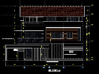 Bản vẽ thiết kế biệt thự phố hiện đại 3 tầng KT 8x13.7m full kiến trúc, kết cấu, điện nước