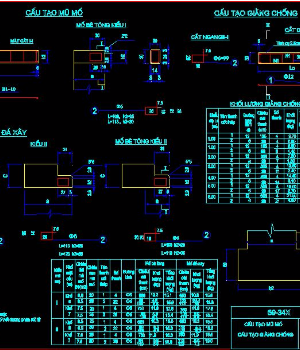 Bản vẽ thiết kế cad : Định hình cống bản xây đá (DH69-34X)