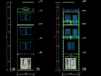 Bản vẽ thiết kế cải tạo nhà phố 4 tầng