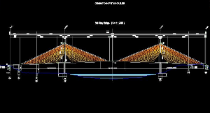 Bản vẽ thiết kế cầu Bãi Cháy