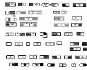 cad chậu rửa,chậu rửa thiết bị,thiết bị bếp