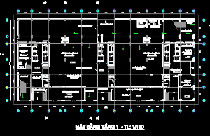 Bản vẽ thiết kế chung cư 21 tầng