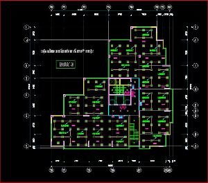 Bản vẽ thiết kế cơ sở sơ đô nguyên lý điện của nhà cao tầng