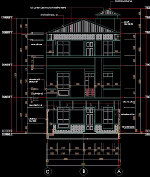 thiết kế nhà ở,mẫu nhà 3 tầng,mẫu nhà 6 x 16m,nhà 3 tầng lệch đẹp