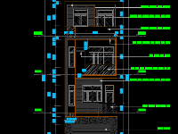 Bản vẽ thiết kế đầy đủ nhà phố 04 tầng (Có thang máy)