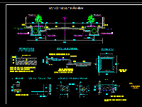 Bản vẽ thiết kế điển hình đường đô thị có mặt cắt ngang B=12m