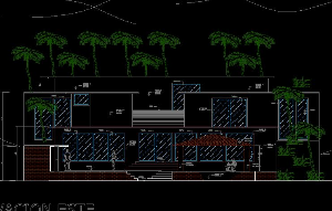 Bản vẽ thiết kế kiến trúc Biệt thự với Diện tích đất 3000 m²