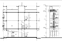 Bản vẽ thiết kế kiến trúc Nhà phố 3 tầng 1 tum 4x13.5m mặt tiền