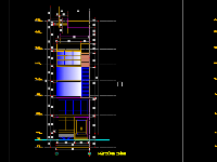 Bản vẽ,Bản vẽ autocad,kiến trúc văn phòng,văn phòng,Bản vẽ nhà phố,nhà 7 tầng