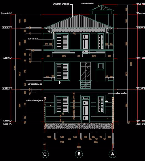 Thiết kế nhà phố,Nhà phố 6x16m,kiến trúc nhà 3 tầng,mẫu nhà 3 tầng giật cấp