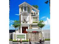Bản vẽ thiết kế nhà phố 3 tầng kích thước 8x15.7m