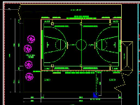 Bản vẽ thiết kế sân bóng rổ