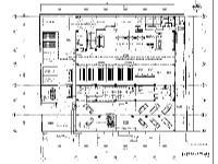 Bản vẽ thiết kế Showroom ô tô 46.5x54.5m