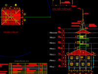 Bản vẽ thiết kế tháp ngấm đẹp (kt 12mx12m)