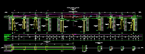 Bản vẽ autocad,cầu đường,thiết kế cầu Cái Mơn,bản vẽ cầu Cái Mơn