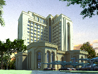 Bản vẽ thiết kế thi công Khách sạn Tân Sơn Nhất Hotel Hồ Chí Minh 15 tầng quy mô 58.7x61.4m 