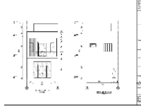 Bản vẽ thiết kế thi công nhà phố 1 lầu 1 tum kích thước 6x17m
