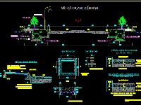 Bản vẽ thiết kế thi công tuyến+nút giao+công trình trên đường đô thị có mặt cắt ngang B=9+2x3.5m