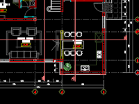 Bản vẽ thiết kế trụ sở công an xã 2 tầng 10x18m