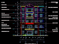 Bản vẽ thiết kế Trụ sở Ủy Ban Nhân Dân Phường 5 tầng 13.95x14.73m (kiến trúc, kết cấu hệ thống ME, PCCC)