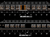 Bản vẽ thiết kế trường THCS dạng nhà cấp 4 đầy đủ kiến trúc - kết cấu điện nước và dự toán
