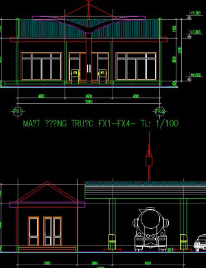 trạm xăng dầu đẹp,bản vẽ kiến trúc trạm xăng,trạm xăng dầu trường tân