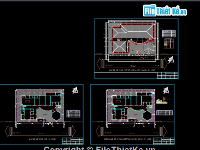 Bản vẽ,Bản vẽ autocad,bản vẽ xây dựng,tổng thể trường mẫu giáo