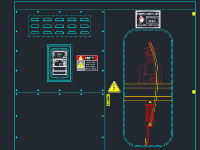 Bản vẽ tủ điện đo đếm trung thế