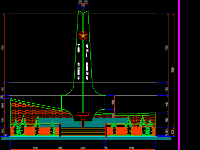 nghĩa trang,bản vẽ một nghĩa trang,Bản vẽ cad  đài tưởng niệm