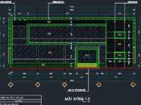 Bản vẽ Văn phòng 2 tầng 15x25m (Kiến trúc, điện nước)