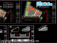 Bản vẽ,Bản vẽ autocad,kè đá bồn hoa