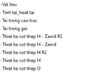 Bang tinh ket cau thep