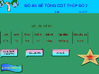 File excel lập sẵn,File excel đồ án btct,File excel tính bê tông cốt thép,Đồ án btct 2