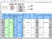 Bảng excel,tính thép cột 1 phương,Bảng excel tính thép cột 1 phương,Bảng excel tính thép