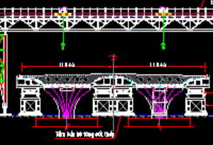 Biện pháp thi công chỉ đạo cầu vượt Mai Dịch