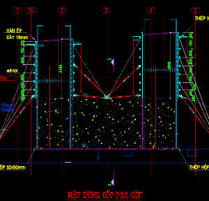 Biện pháp thi công cột nhà ga cáp treo