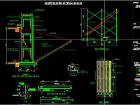 Biện pháp thi công nhà cao tầng file cad