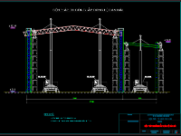 Biện pháp thi công xưởng sơn thuộc nhà máy đóng tàu (file cad bản vẽ+file word thuyết minh+file excel tiến độ)