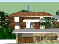 file su biệt thự,sketchup biệt thự,model su biệt thự