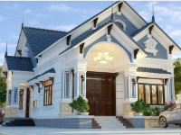 Biệt thự 1 tầng mái thái 9.2x16m