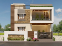 Biệt thự 2 tầng 10x15m file su đẹp