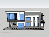 Biệt thự 2 tầng 14x4.2m miễn phí