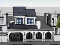 Biệt thự 2 tầng,model su biệt thự 2 tầng,biệt thự 2 tầng file su,file sketchup biệt thự 2 tầng,biệt thự 2 tầng model su