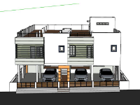 Biệt thự 2 tầng,model su biệt thự 2 tầng,biệt thự 2 tầng file,file sketchup biệt thự 2 tầng,biệt thự 2 tầng sketchup