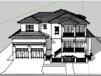 Biệt thự 2 tầng 19.6x22m model su